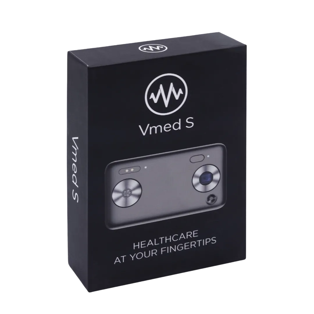 Vmed-S Handheld Vitals Device with Data Storage
