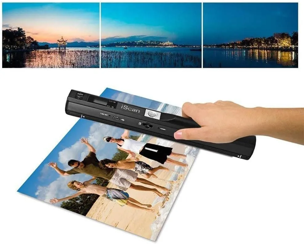 VuPoint Solutions ST415 Handheld Magic Wand Portable Scanner Kit for Document and Image - OCR Software, JPG/PDF, 900DPI, Color/Mono