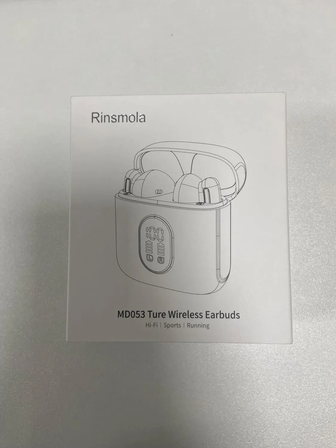Wireless Earbuds Bluetooth Headphones Hi-Fi Stereo, 2024 Ear Buds with 4 ENC Mics, 3g Mini Wireless Headphones in Ear, 30H USB-C LED Charging Case, IP7 Waterproof Wireless Earphones for Android iOS