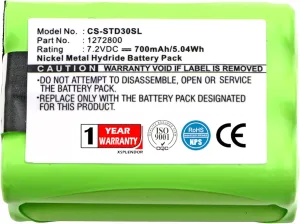 XPS Replacement Battery for Tri-Tronics Classic 70 G3, Field 90 G3, Flyway G3, G3 Field, PN TRI-TRONICS1272800 1281100 Rev.B