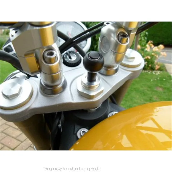 Yamaha YZF R1 - LE 6inch GPS SatNav Motorcycle Angled MICRO USB Powered Motorcycle Mount (sku 14216)