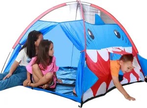 Yodo Kids Play Tent Toddler Tent Indoor/Outdoor Children Playhouse for Boys and Girls,Navy Shark