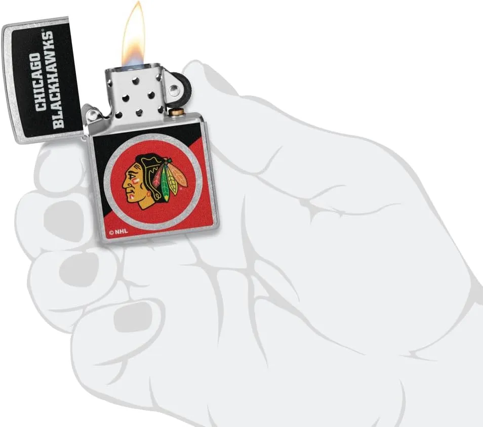 Zippo 2024 NHL Chrome Pocket Lighters