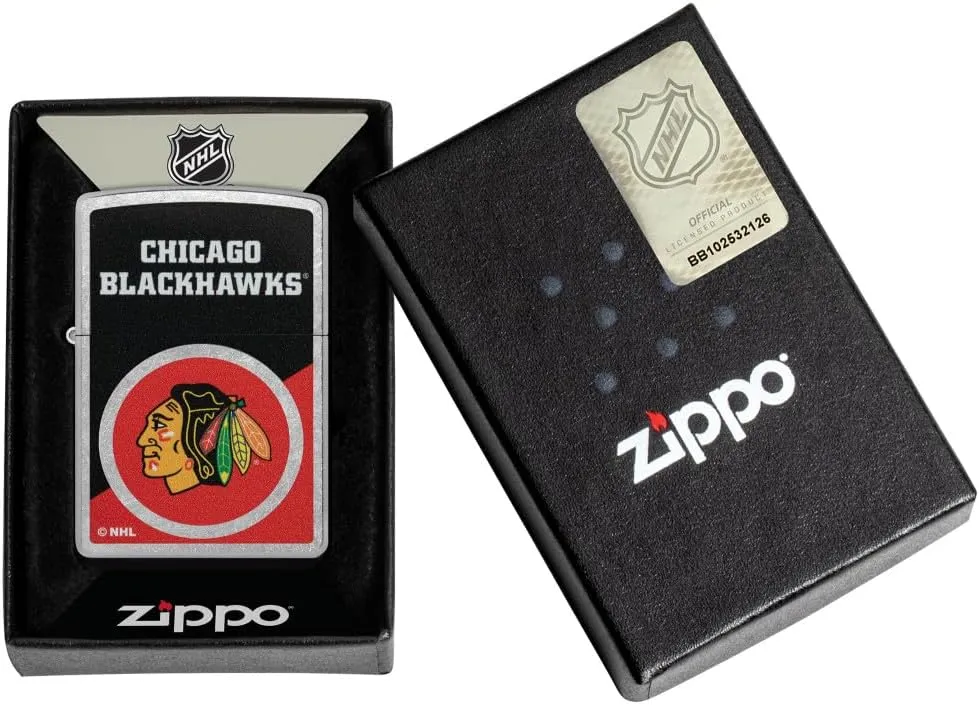 Zippo 2024 NHL Chrome Pocket Lighters