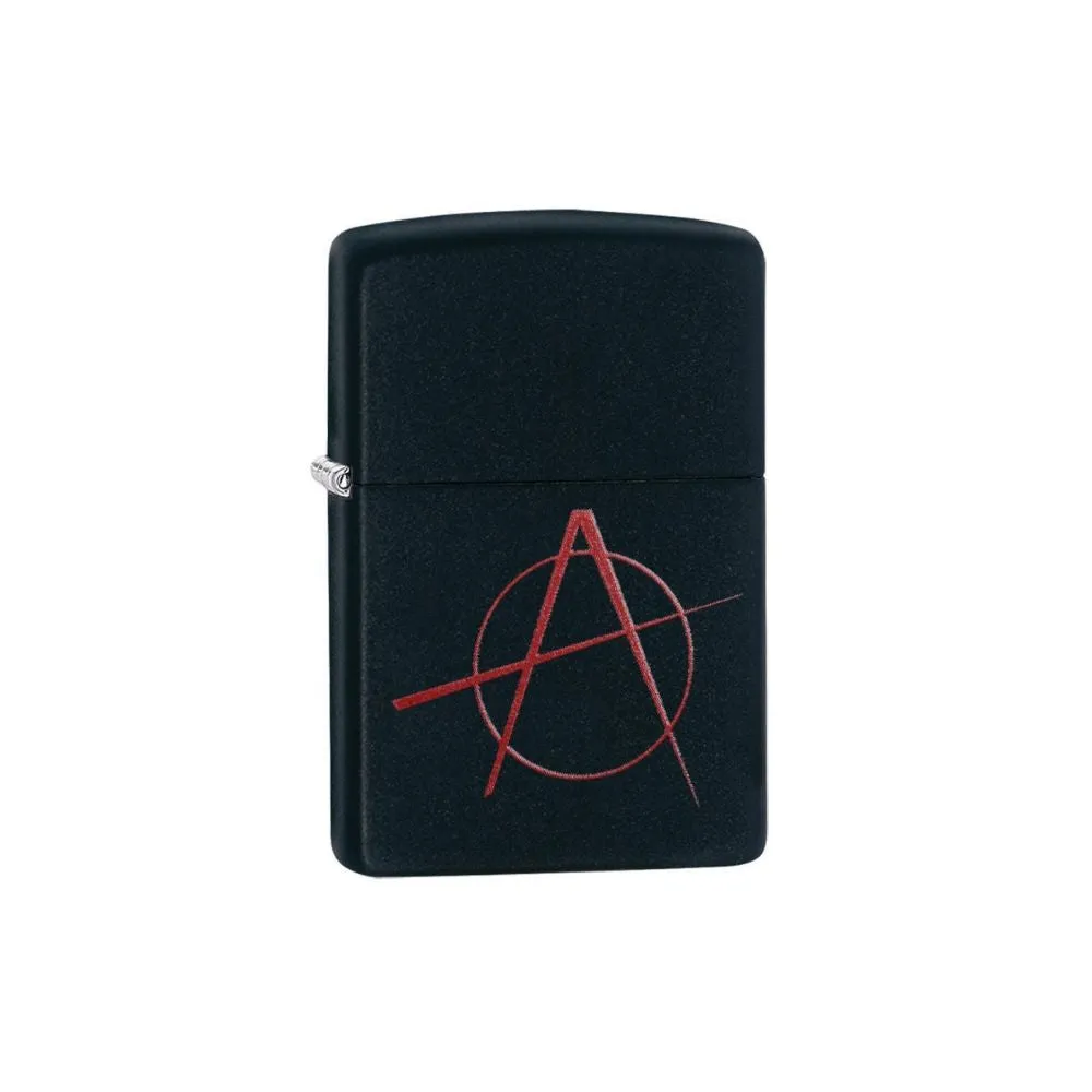 Zippo Anarchy Symbol Lighter