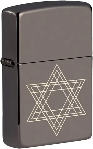 Zippo Armor Eccentric Cross Pocket Lighter, High Polish Brass