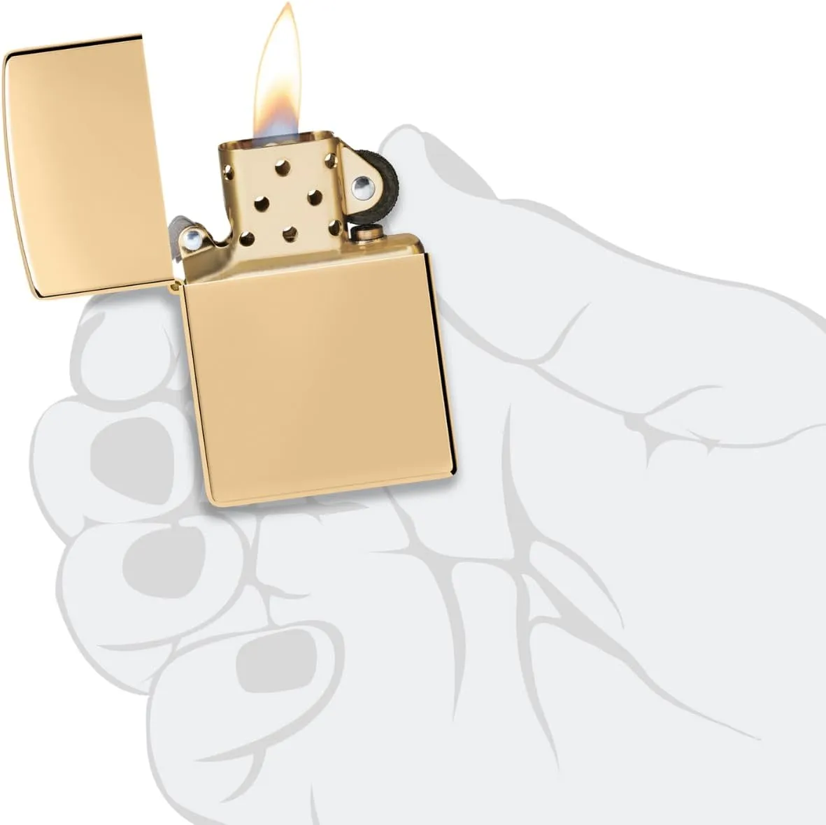 Zippo Brass Pocket Lighters