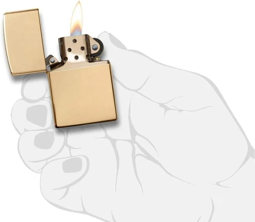 Zippo Brass Pocket Lighters
