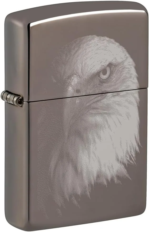 Zippo Eagle Black Ice Pocket Lighter