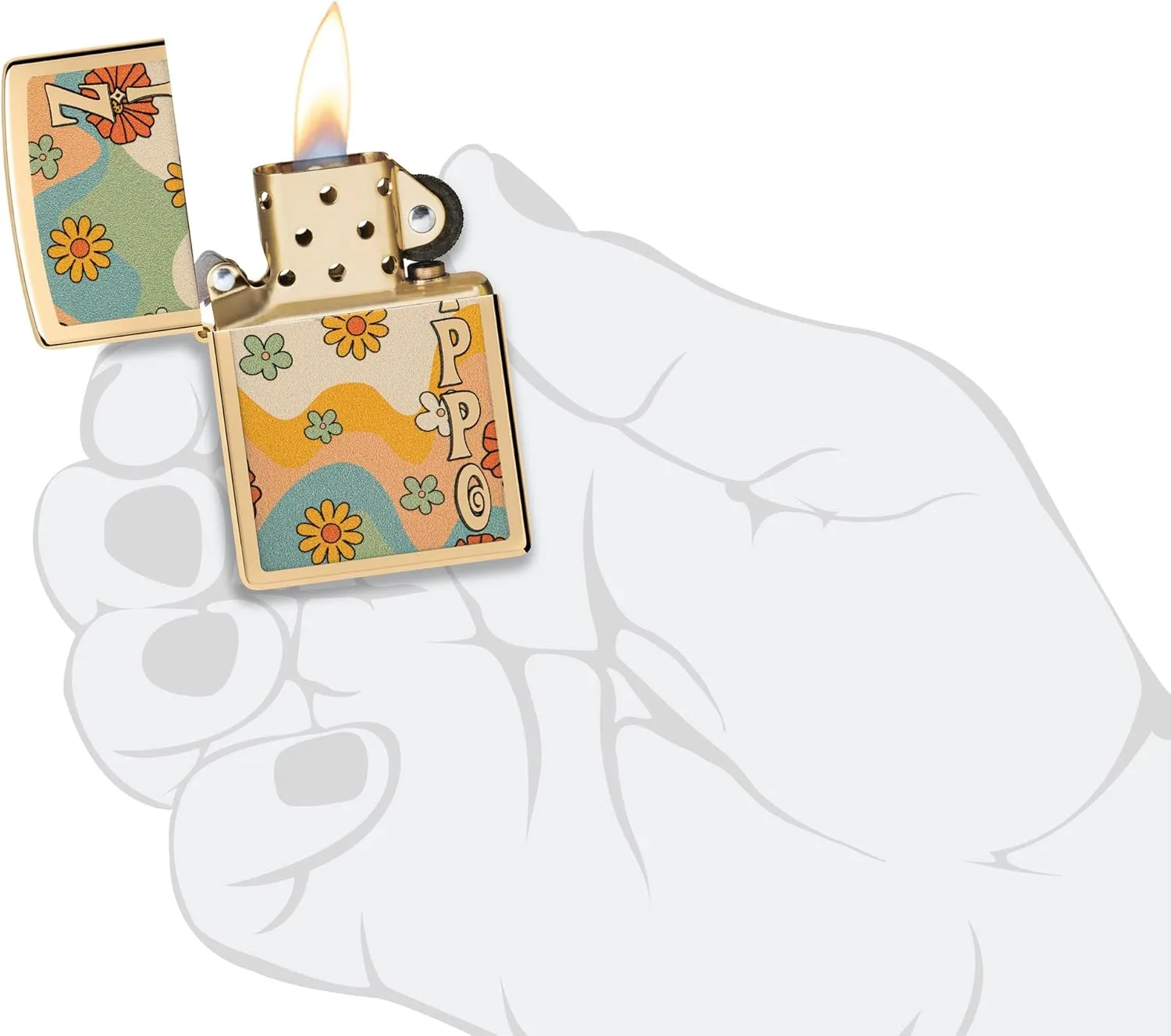 Zippo Flower Lighters