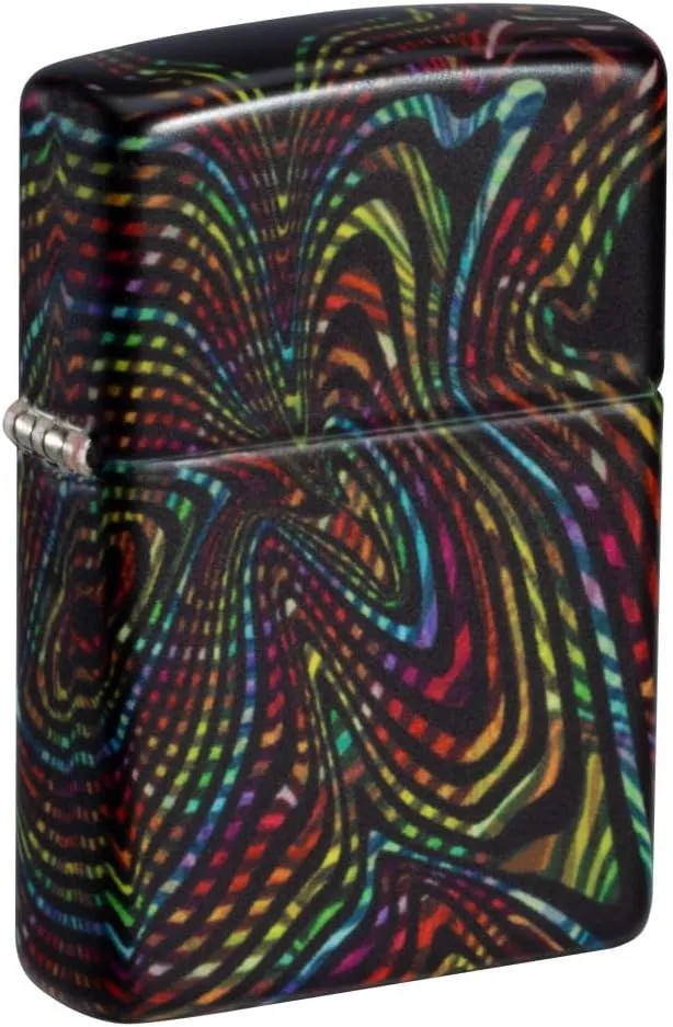 Zippo Glowing Illusion Design Glow in The Dark Pocket Lighter