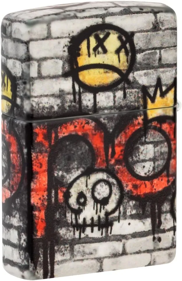 Zippo Graffiti King Design 540 Matte Pocket Lighter