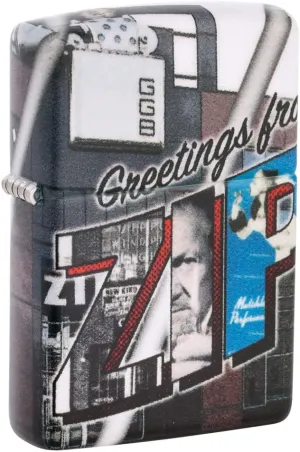 Zippo Greetings from 540 Color Pocket Lighter