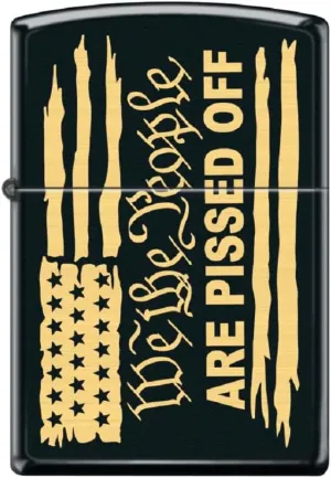 Zippo Lighter- 2A Constitution 2nd Amendment We The People Windproof Lighter We The People #Z6002