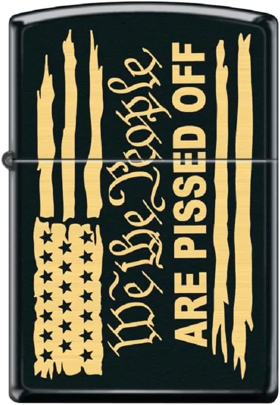 Zippo Lighter- 2A Constitution 2nd Amendment We The People Windproof Lighter We The People #Z6002