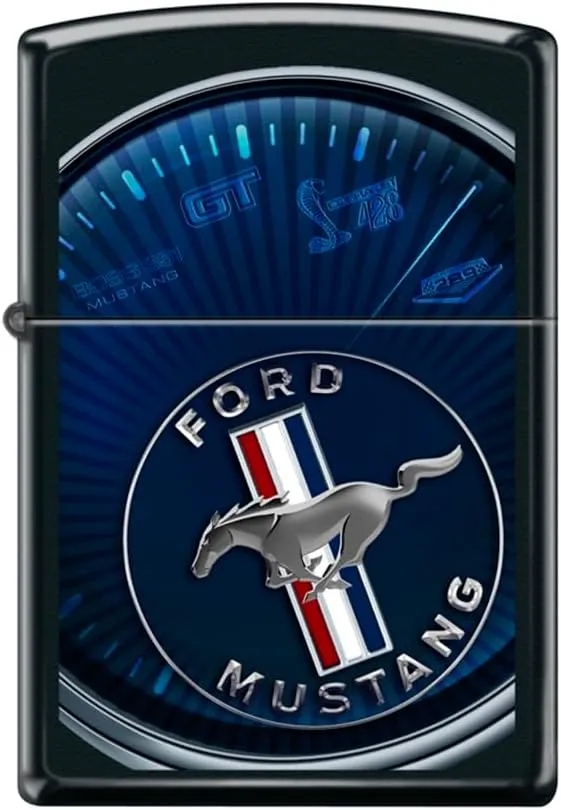 Zippo Lighter - for Ford Design Windproof Lighter (Ford Mustang Gauge Z5554)