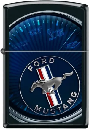 Zippo Lighter - for Ford Design Windproof Lighter (Ford Mustang Gauge Z5554)