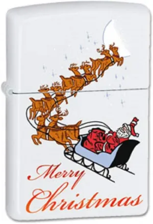 Zippo Lighter Windproof Pocket (Merry Christmas)