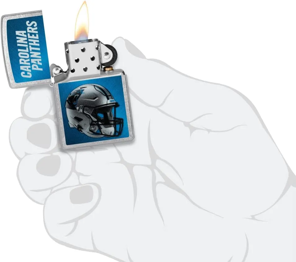 Zippo NFL Helmet Street Chrome Pocket Lighter