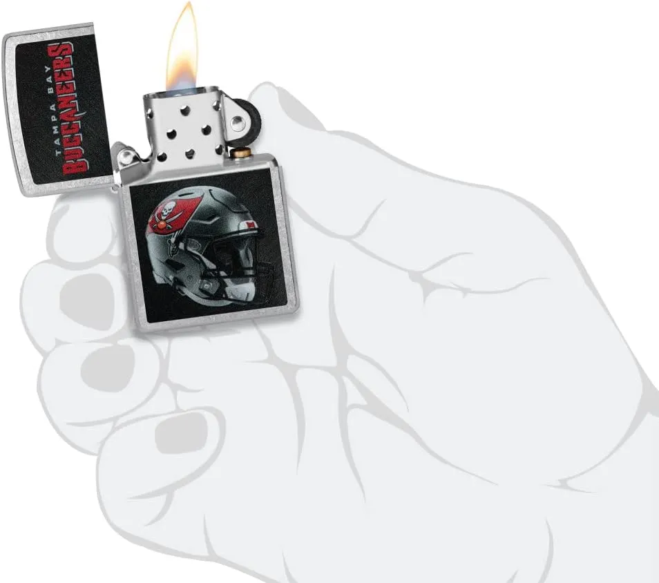 Zippo NFL Helmet Street Chrome Pocket Lighter